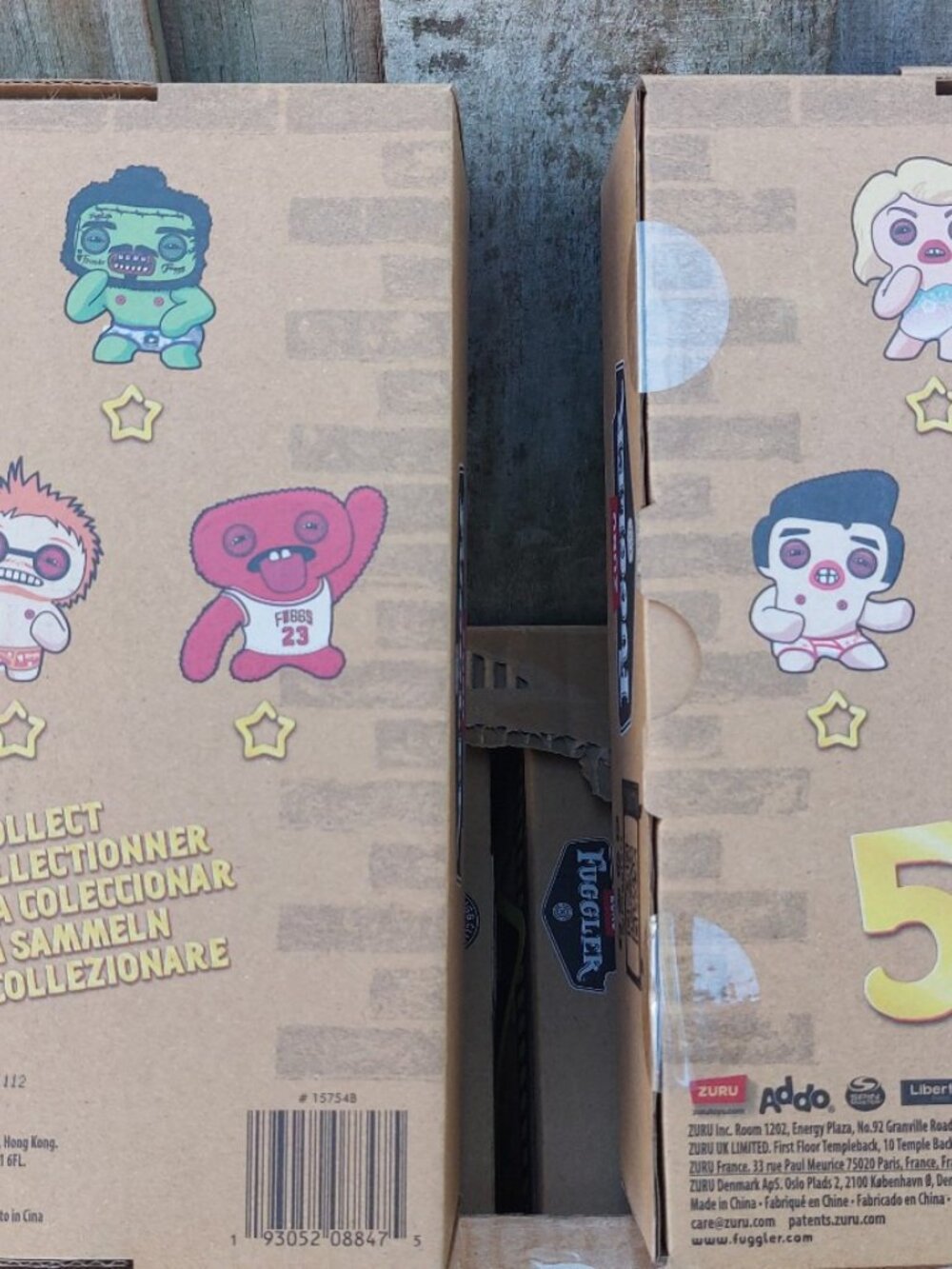 NEW Fuggler Zuru Complete Set of 5 Fuggstars Swift, Malone, Elvis, Jordan, Ed - Picture 5 of 5